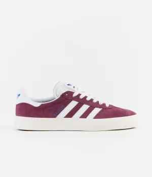 Adidas Gazelle Adv Shoes - Victory Crimson / FTWR White / Bluebird