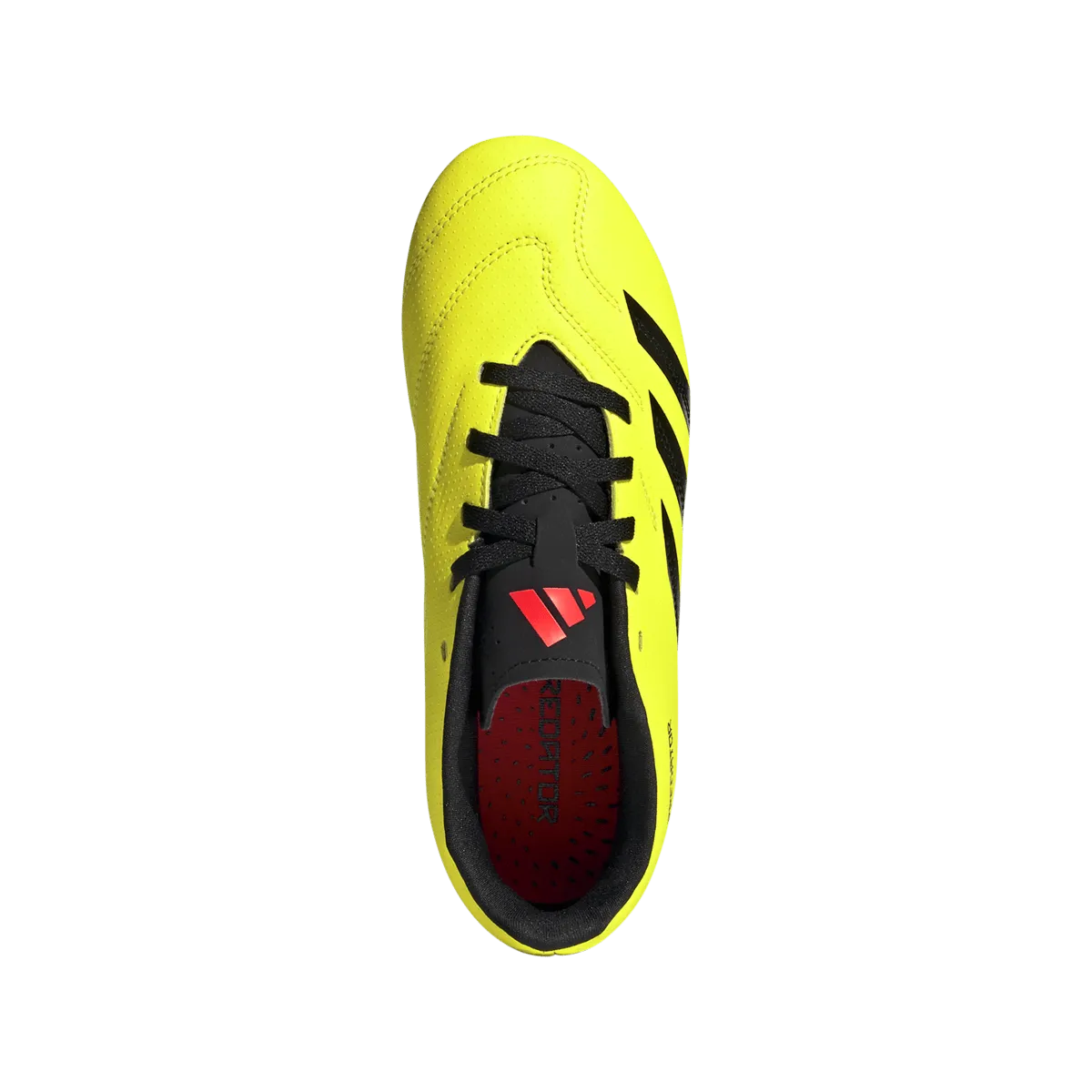 adidas Predator Club FxG Junior Soccer Cleats IG5426 Yellow/Core Black/Solar Red