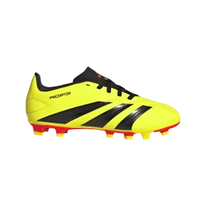 adidas Predator Club FxG Junior Soccer Cleats IG5426 Yellow/Core Black/Solar Red