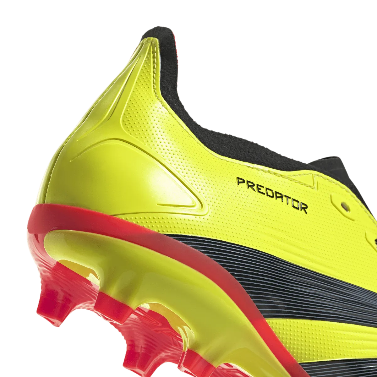 adidas Predator League Firm Ground Adult Soccer Cleats IG7761 Yellow/Black/Solar Red