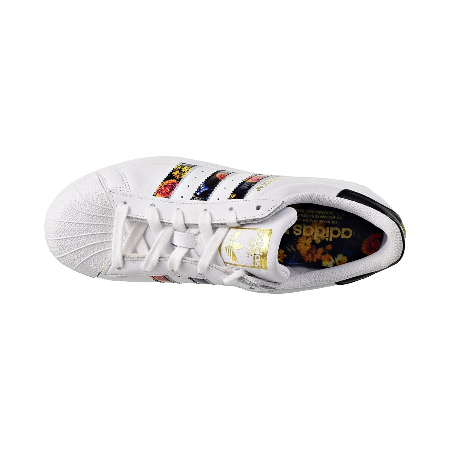 Adidas Superstar Womens Shoes Footwear White/Footwear White/Gold Metallic