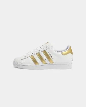 Adidas Women's Superstar White/Gold