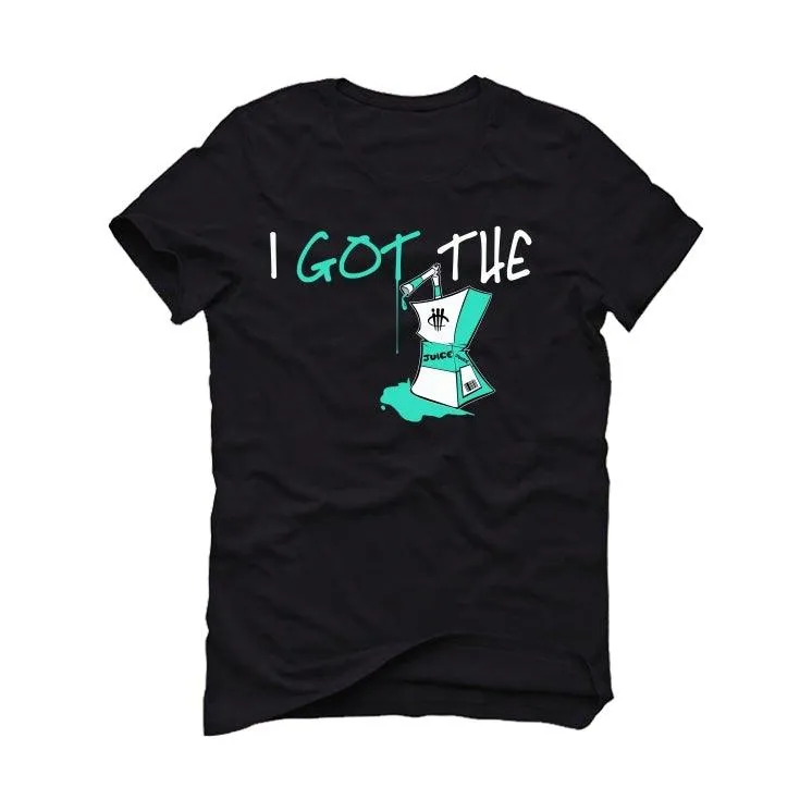 Air Jordan 13 “Island Green” Black T-Shirt (I got the juice)