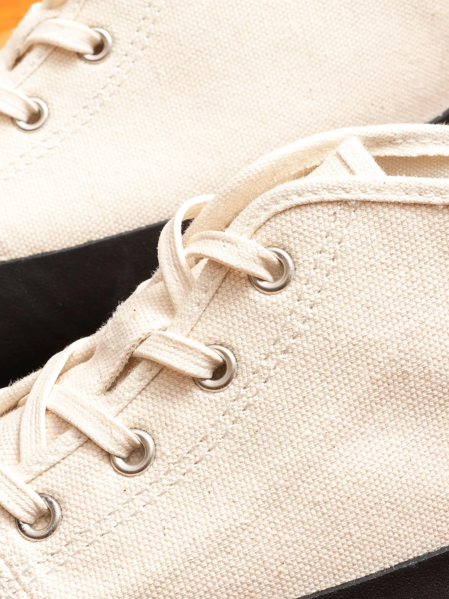 All-Weather Sneaker in Beige/Black