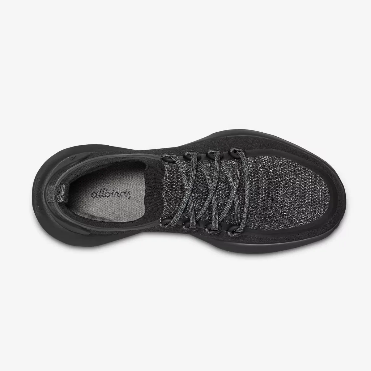 Allbirds Trail Runners SWT - Natural Black (Black Sole)