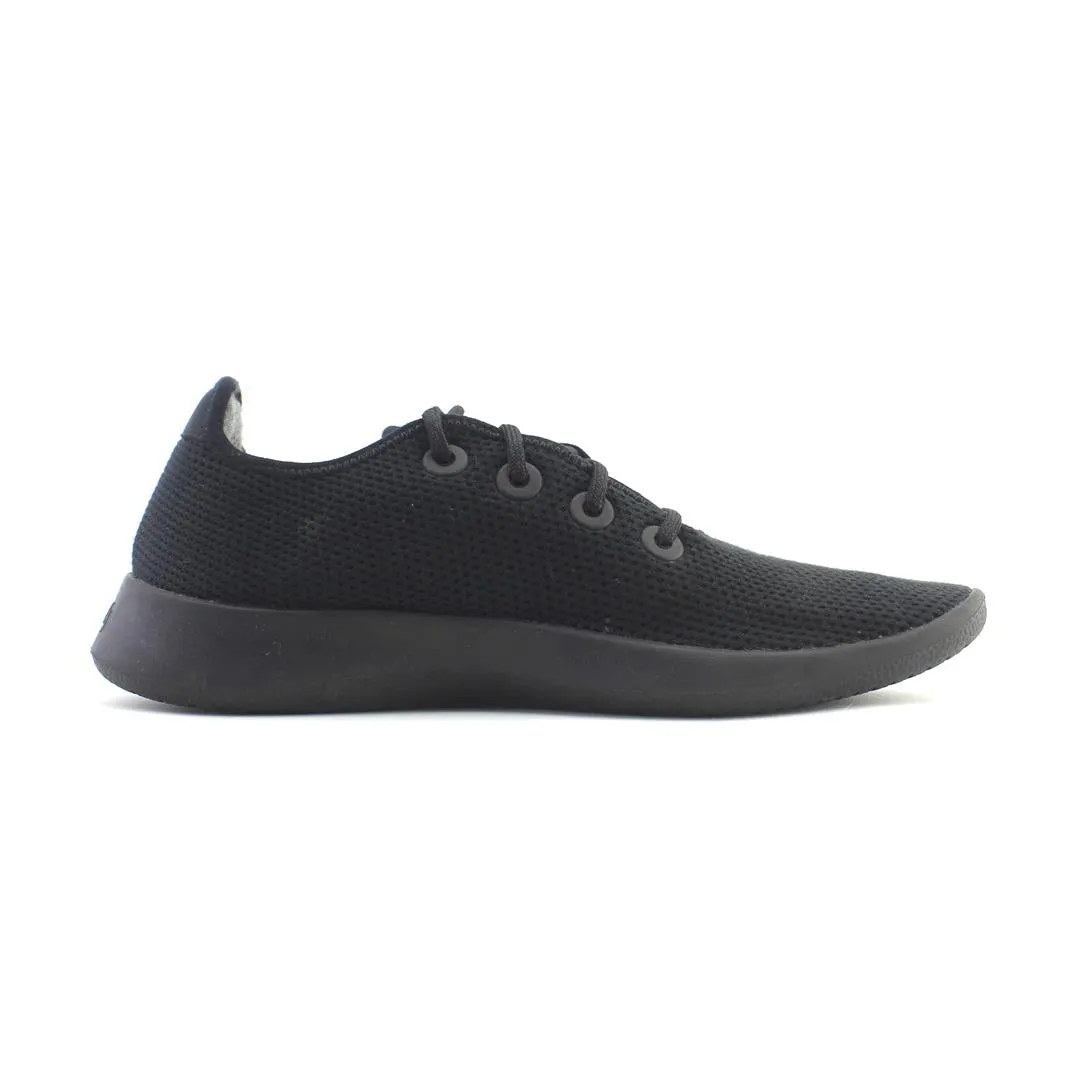 Allbirds Tree Runners - CLASSICS: Jet Black (Black Sole) EX