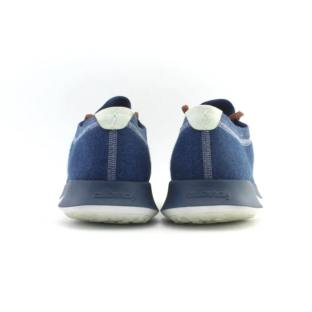 Allbirds Wool Dasher Mizzles -  Frost Navy (Navy Sole) EX