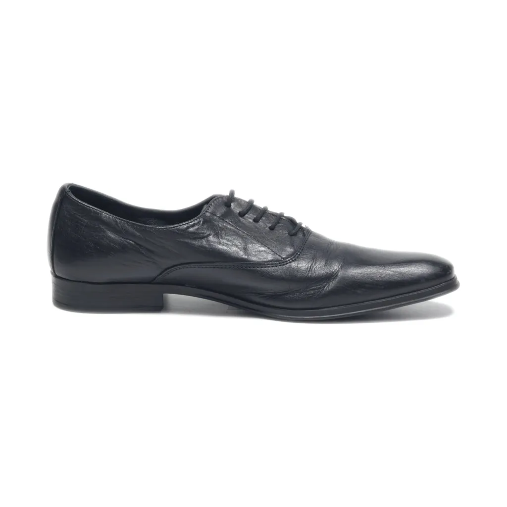 Andre Formal Lace Ups Leather Black Colour For Men