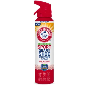 Arm & Hammer™ Sport Gear & Shoe Refresher Spray, Heavy Duty Odor Defense for All Types of Sports Gear and Footwear (6.7 oz) 0.24 Ounce (Pack of 1)