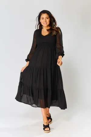 Ashleigh Dress - Black