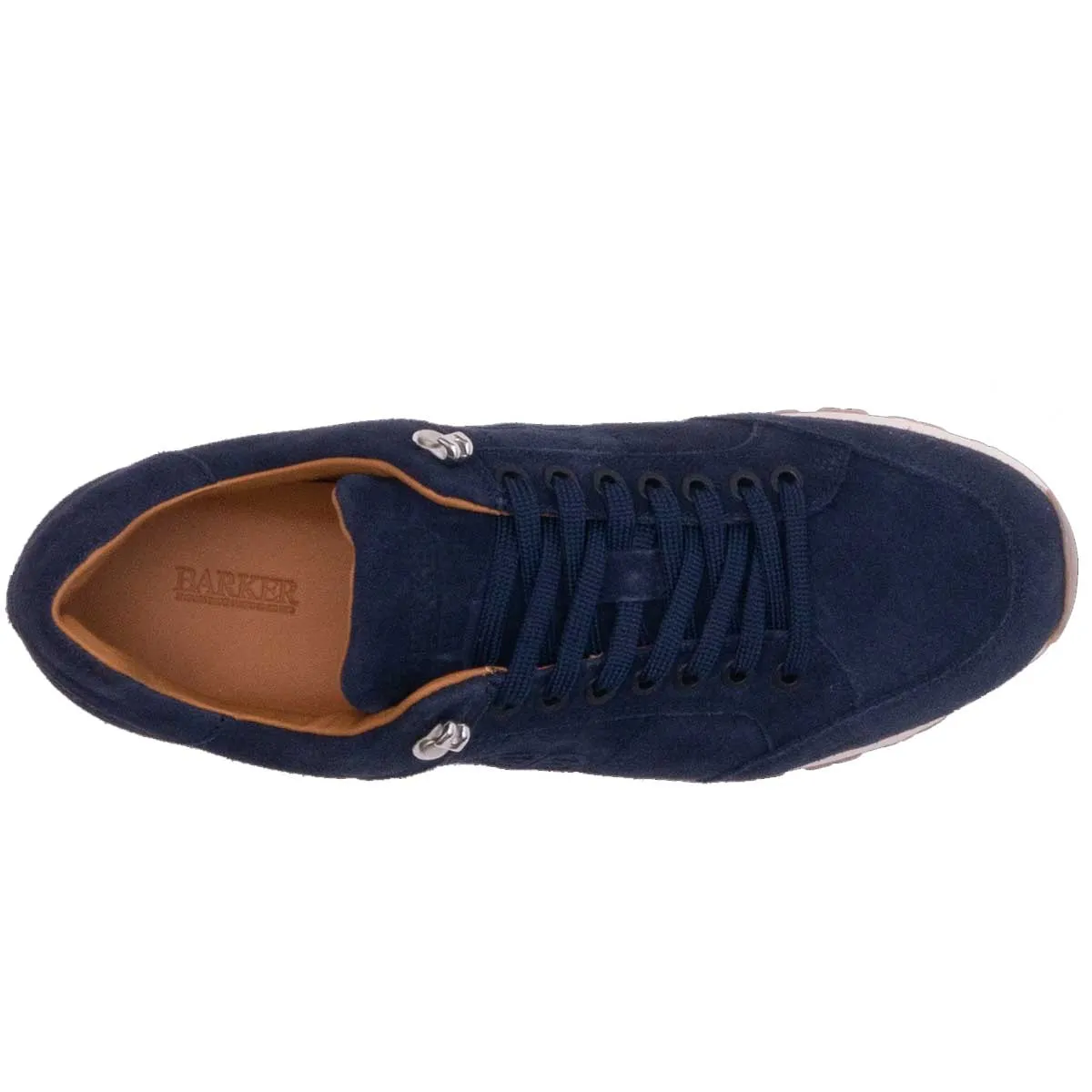 BARKER Seb Sneakers - Mens - Navy Suede