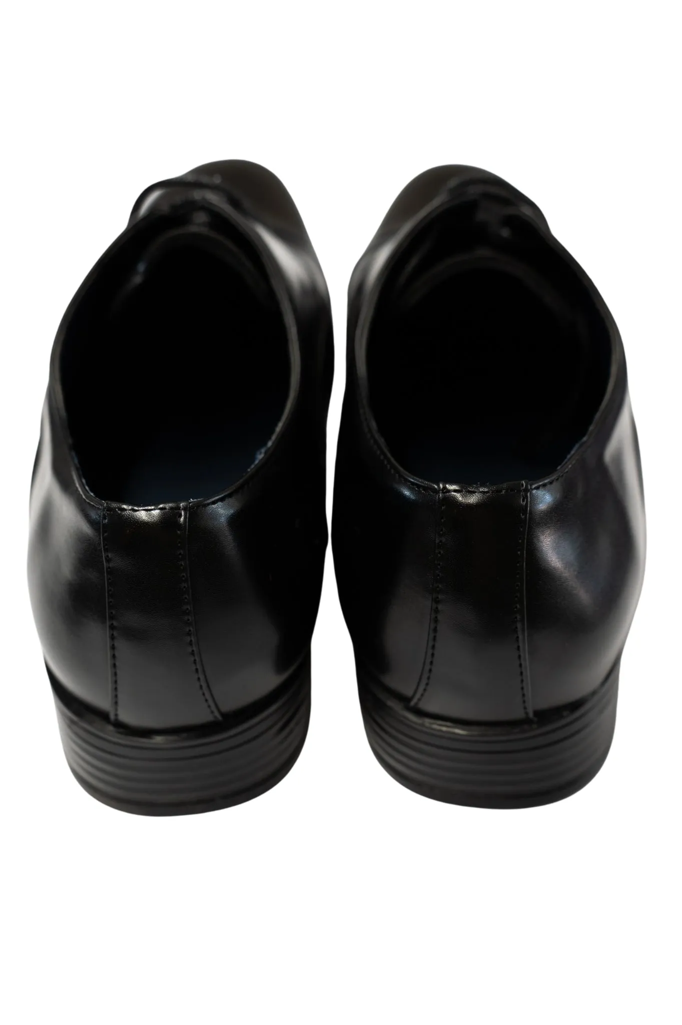 Black Toe Cap Matt Dress Shoes