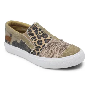 'Blowfish Malibu' Women's Maddox Slip On - Natural Snake Print