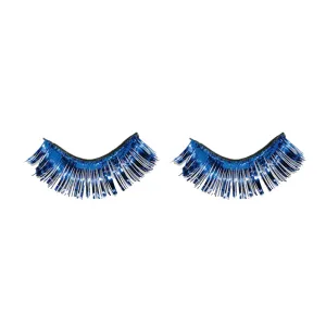 Blue Tinsel Eyelashes