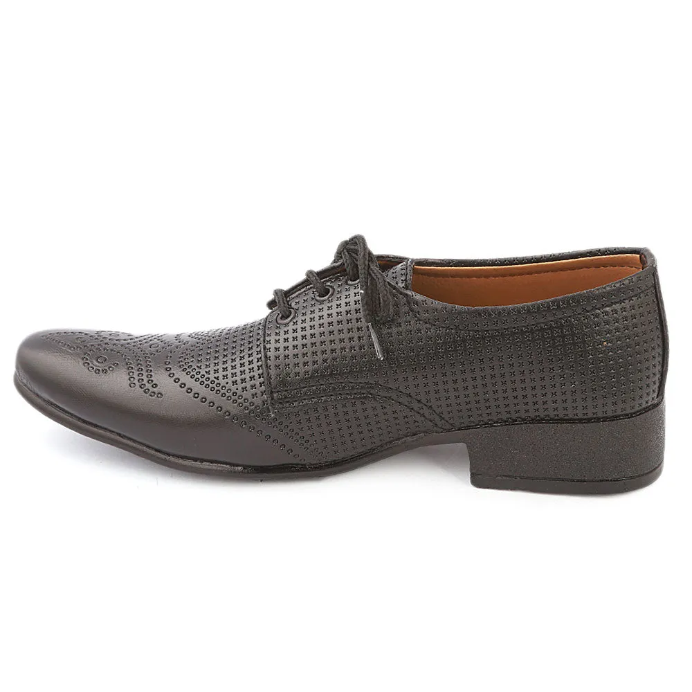 Boys Formal Shoes (002) - Black