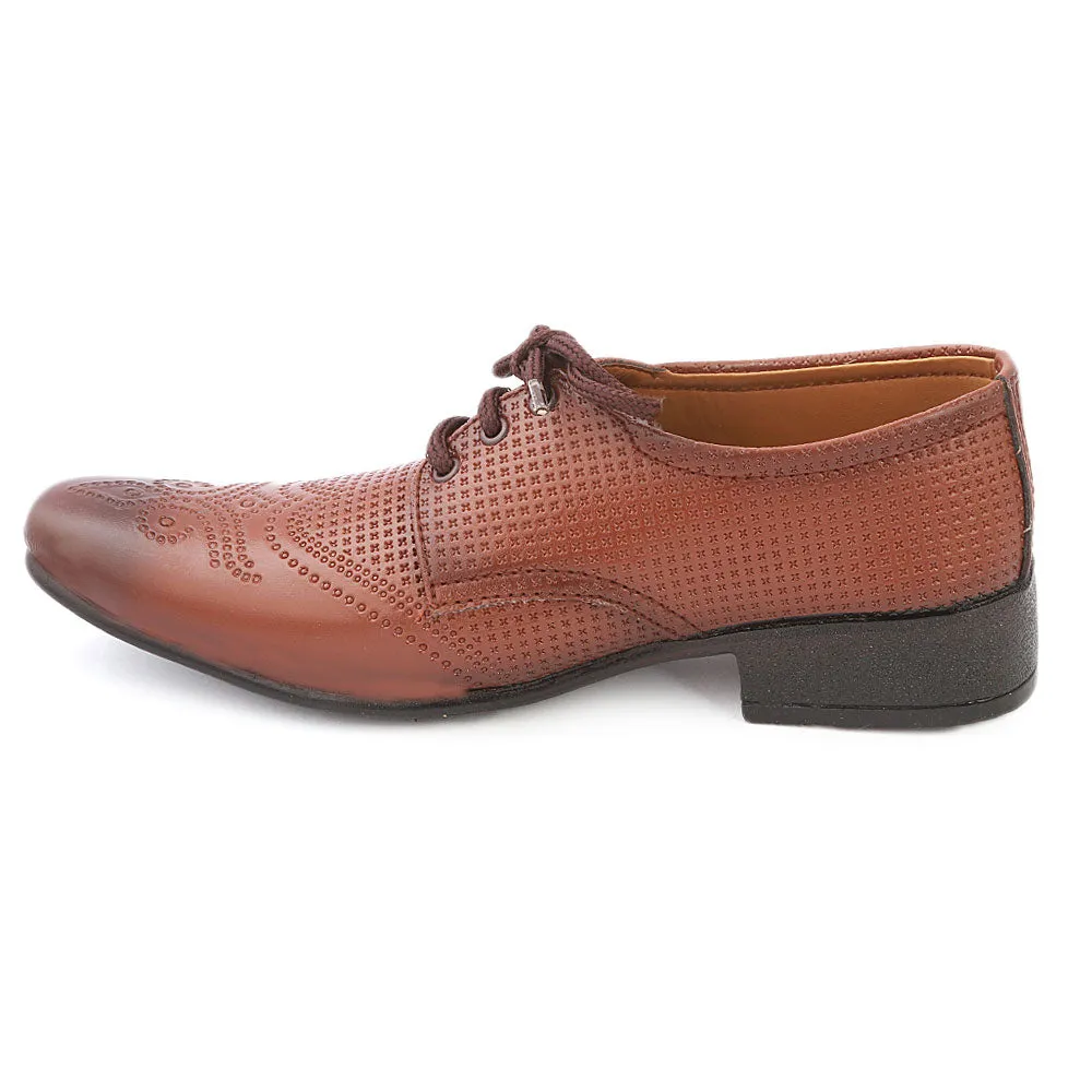 Boys Formal Shoes (002) - Mustard