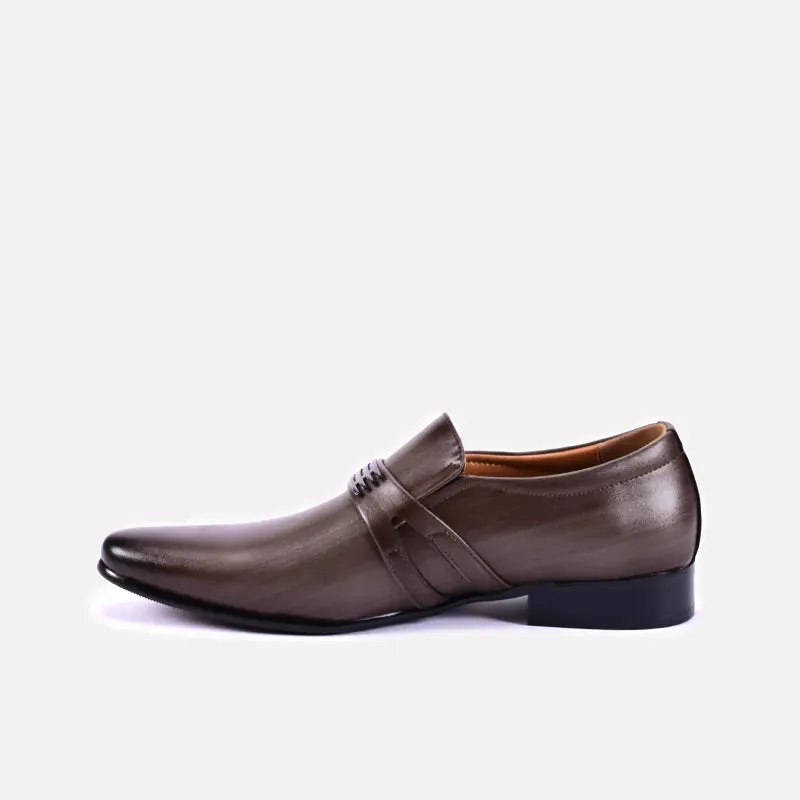 Bristol Gray Loafer Dress Shoes 0111236