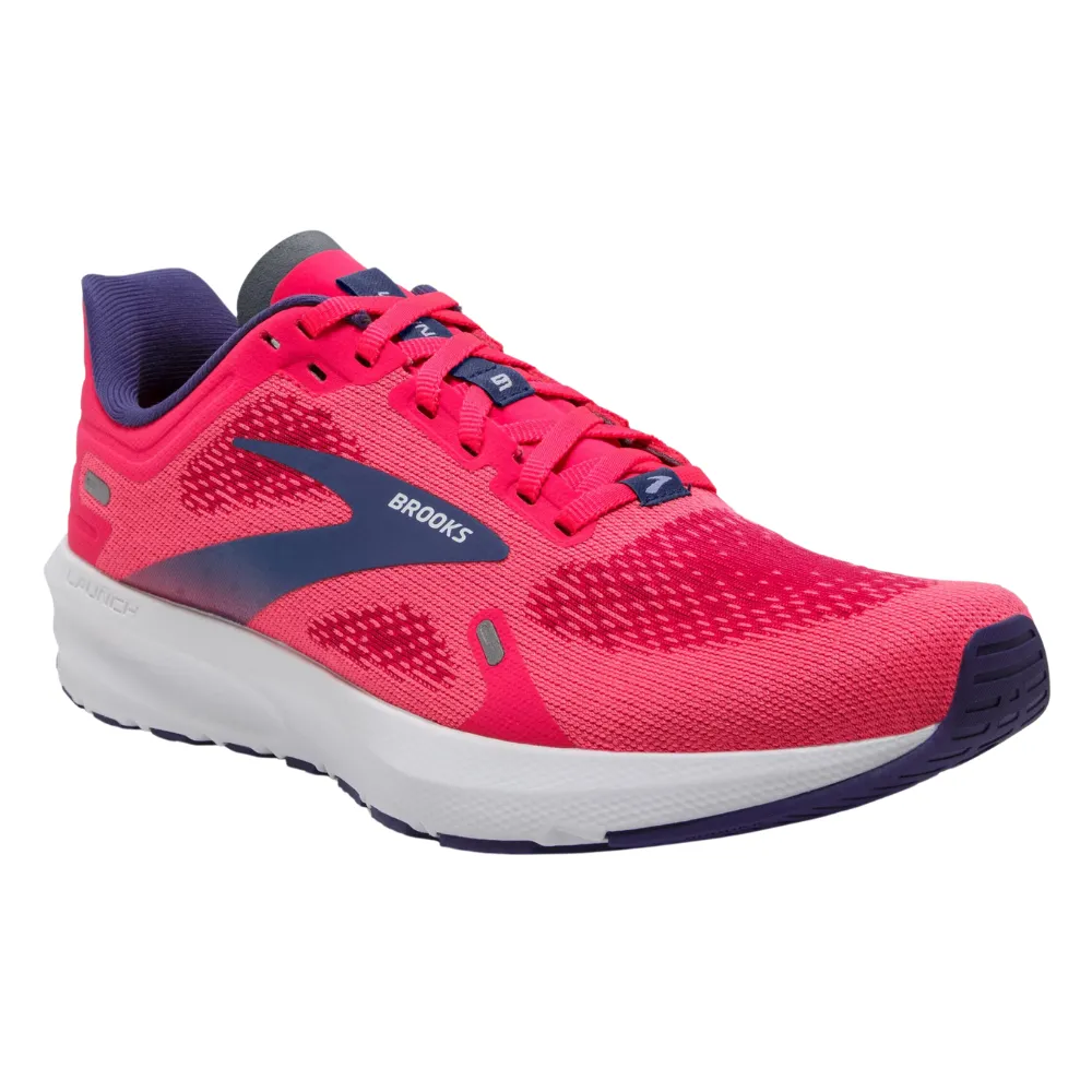 Brooks Launch 9 Pink/Fuchsia/Cobalt Running Shoe (Women's)