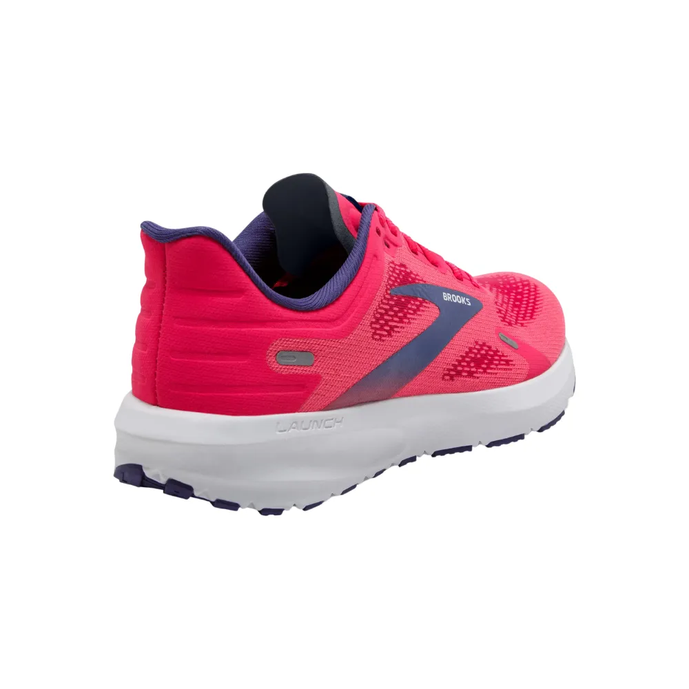 Brooks Launch 9 Pink/Fuchsia/Cobalt Running Shoe (Women's)