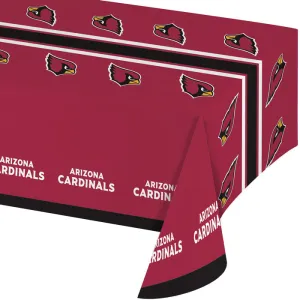 Bulk Arizona Cardinals Plastic Table Covers (12 per Case)