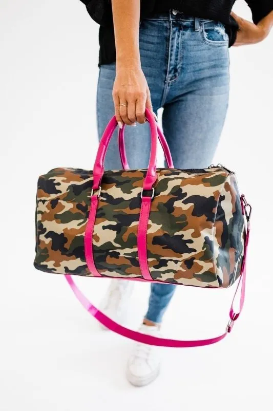 Camo Fashion Travel Duffle Bag