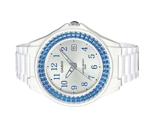 Casio LX-500H-2B White Resin Watch for Women