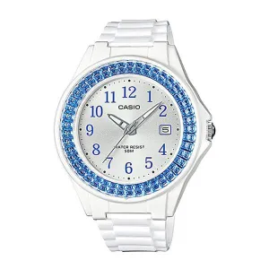 Casio LX-500H-2B White Resin Watch for Women