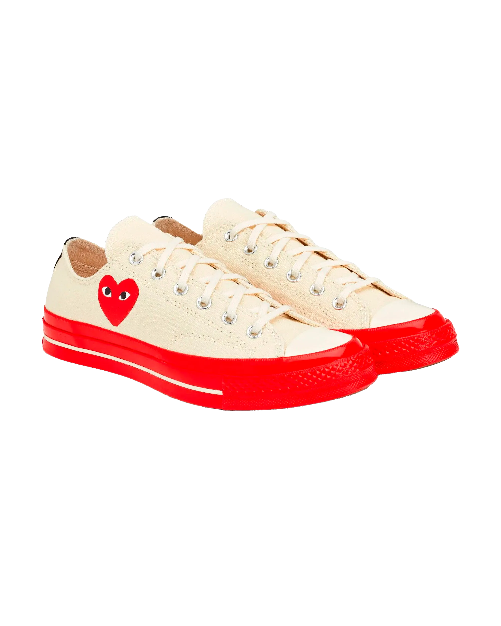 CHUCK TAYLOR RED SOLE LOW TOP