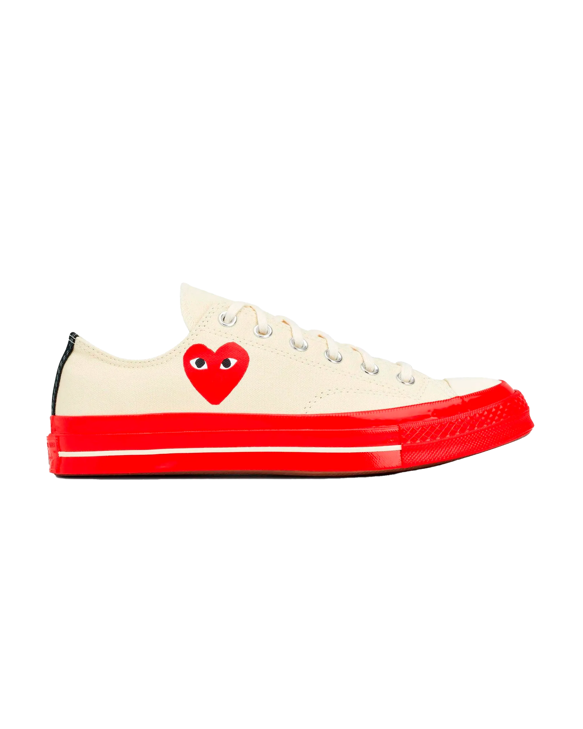 CHUCK TAYLOR RED SOLE LOW TOP