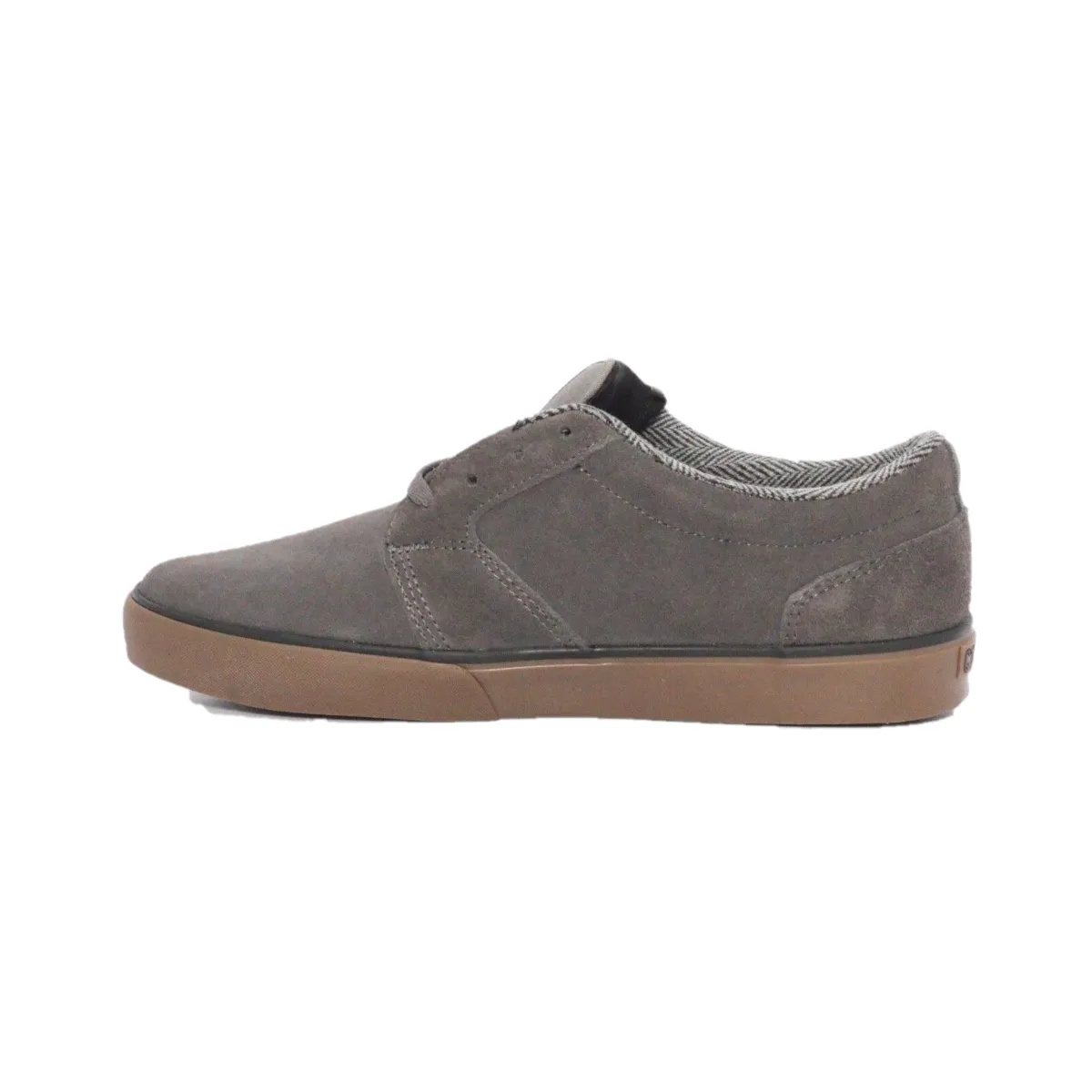 CIRCA 100130-GMG HESH 2.0 MN'S (Medium) Gunmetal/Gum Suede & Canvas Skate Shoes