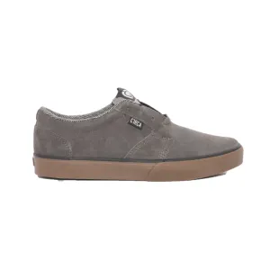 CIRCA 100130-GMG HESH 2.0 MN'S (Medium) Gunmetal/Gum Suede & Canvas Skate Shoes