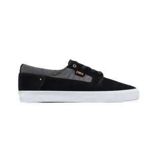 CIRCA LANCER-BKIG LANCER MN'S (Medium) Black/Ink/Gold Canvas Skate Shoes