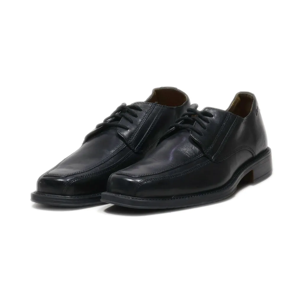 Clarks Formal Lace Ups Leather Black Colour For Men