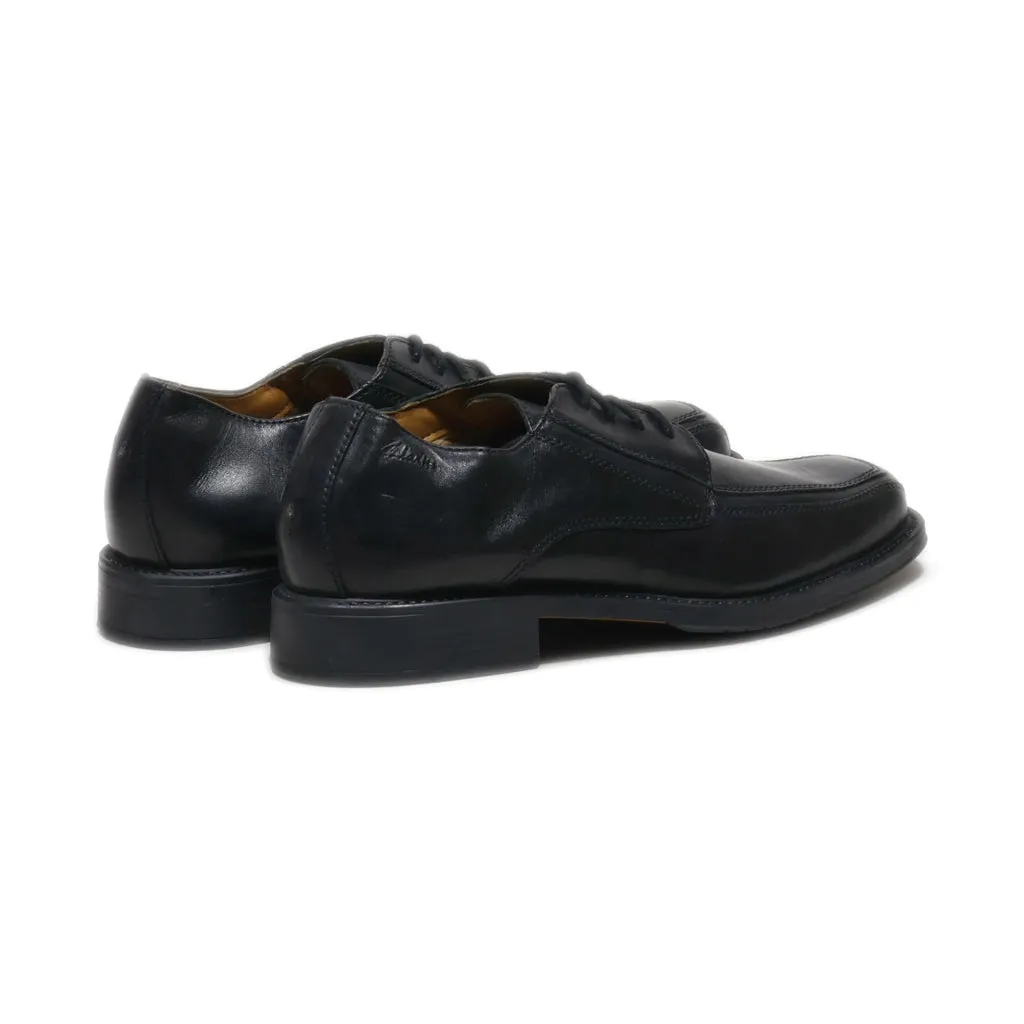 Clarks Formal Lace Ups Leather Black Colour For Men