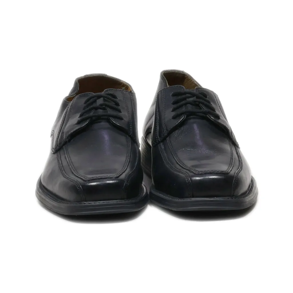 Clarks Formal Lace Ups Leather Black Colour For Men