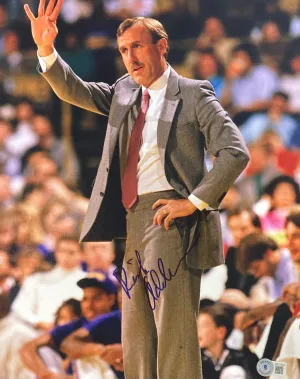 Coach Rick Adelman Signed 11x14 Portland Trail Blazers Photo BAS