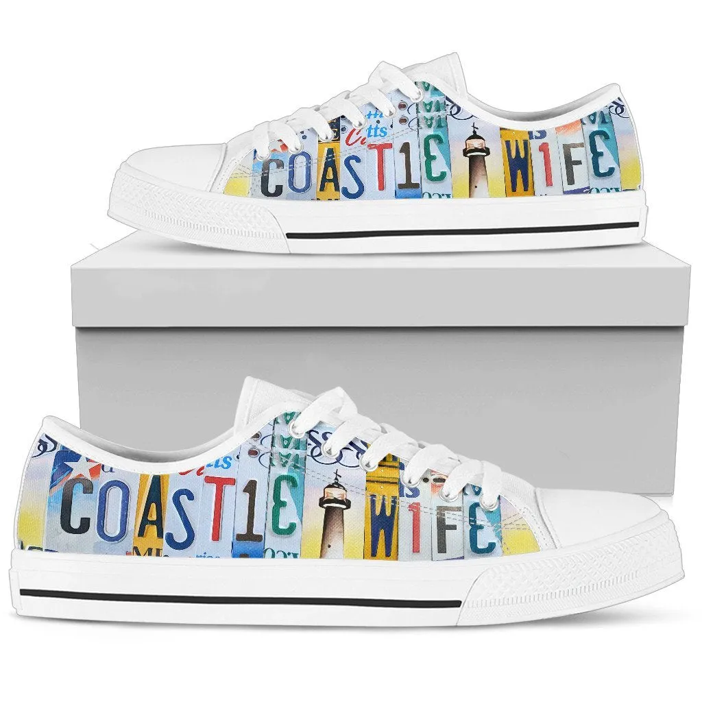 Coastie Wife Low Top Shoes