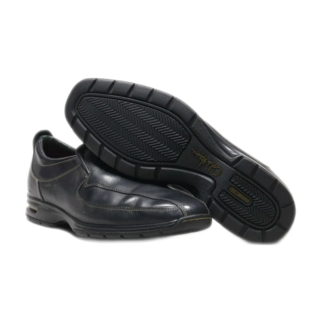 Cole Haan Formal Slip Ons Leather Black Colour For Men