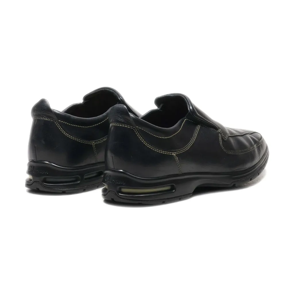 Cole Haan Formal Slip Ons Leather Black Colour For Men