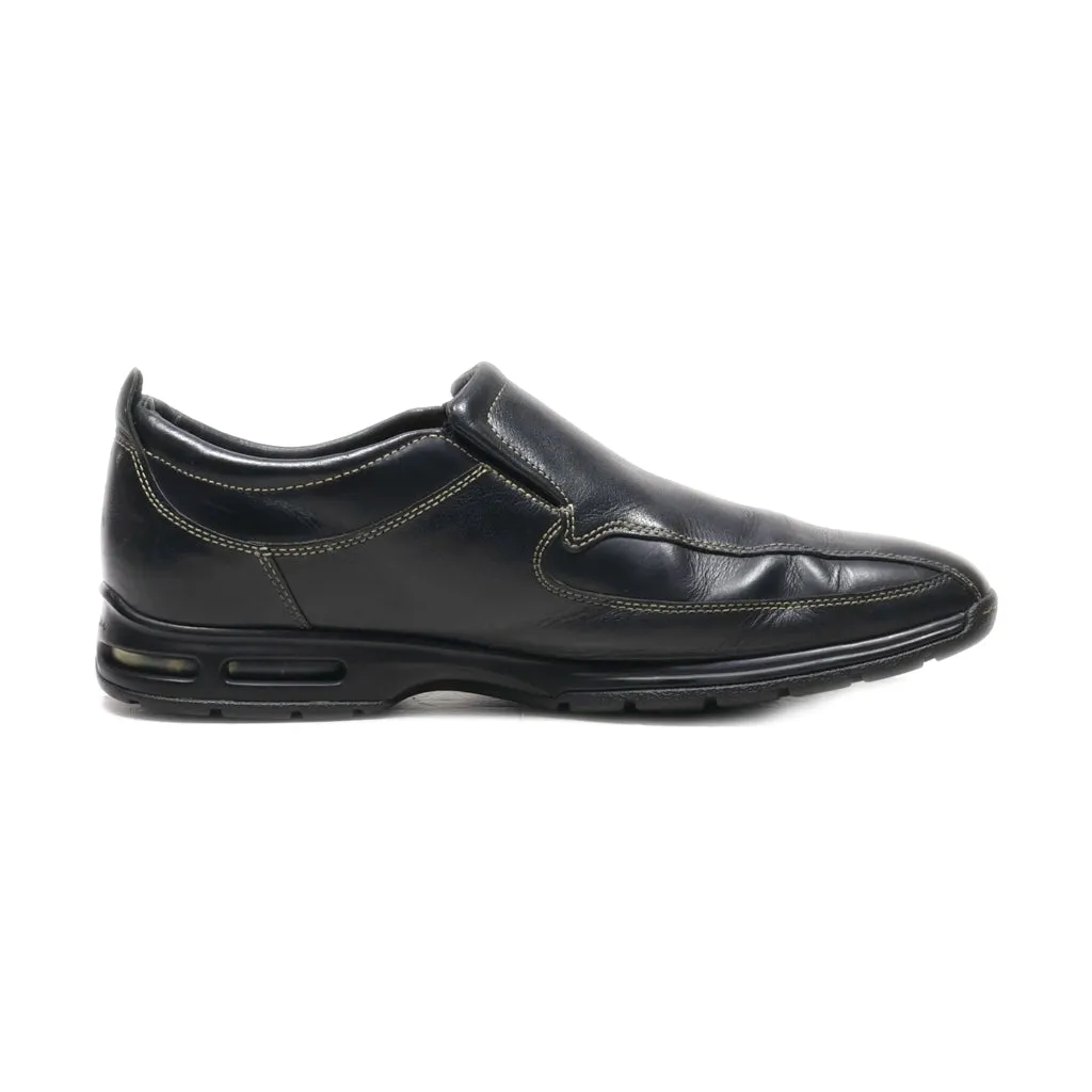 Cole Haan Formal Slip Ons Leather Black Colour For Men