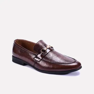 Colin Brown Textured Dress Shoes 0111171