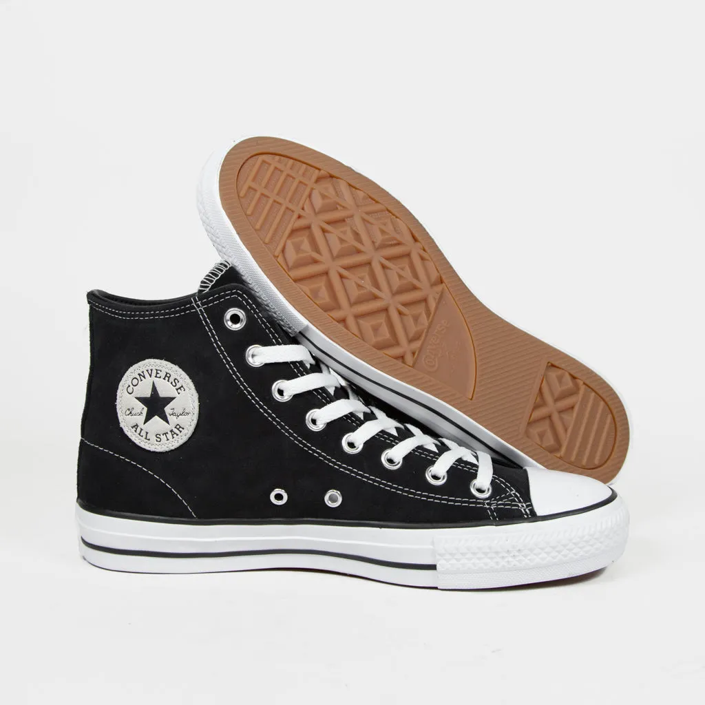 Converse Cons - CTAS Hi Pro Shoes - Black / Black / White