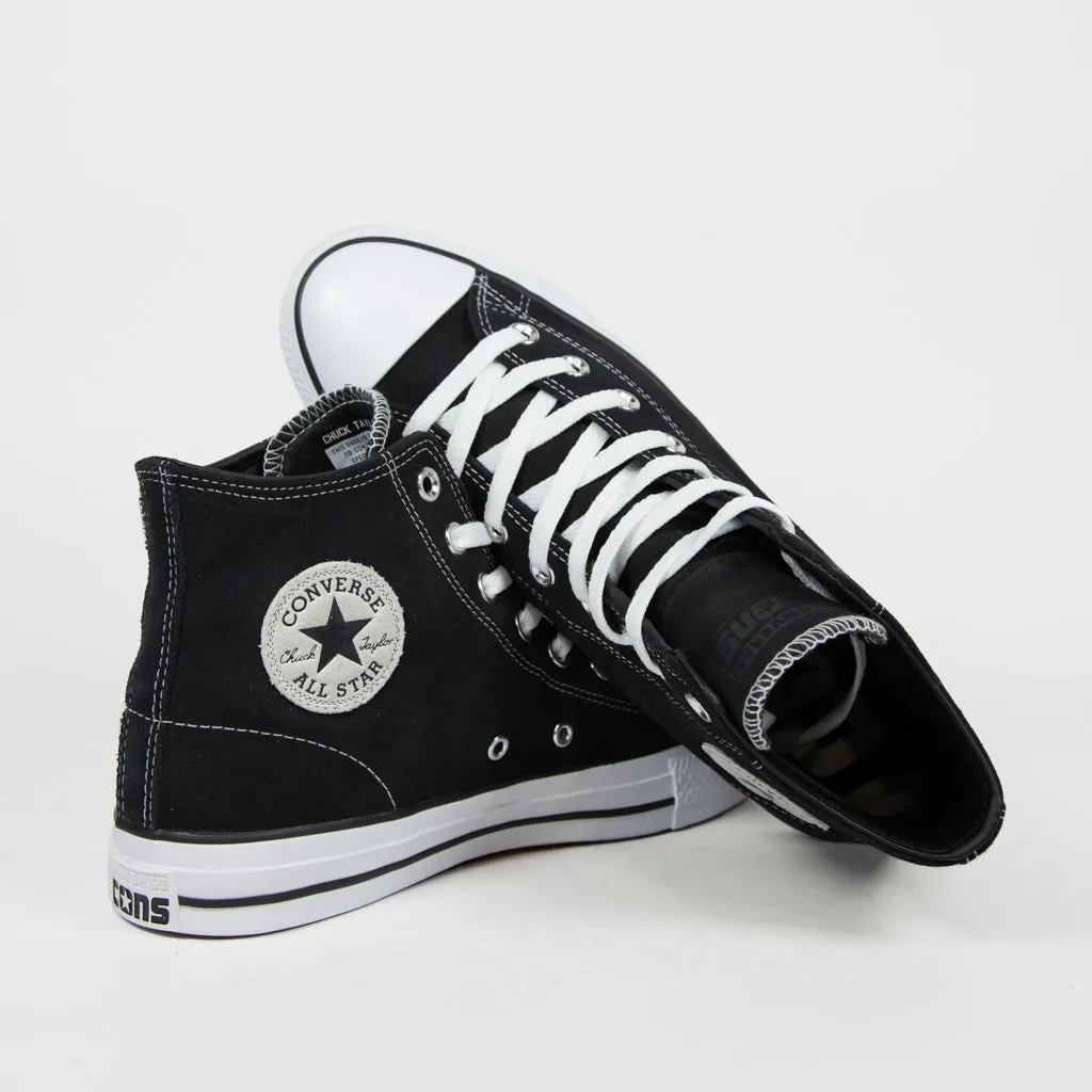 Converse Cons - CTAS Hi Pro Shoes - Black / Black / White