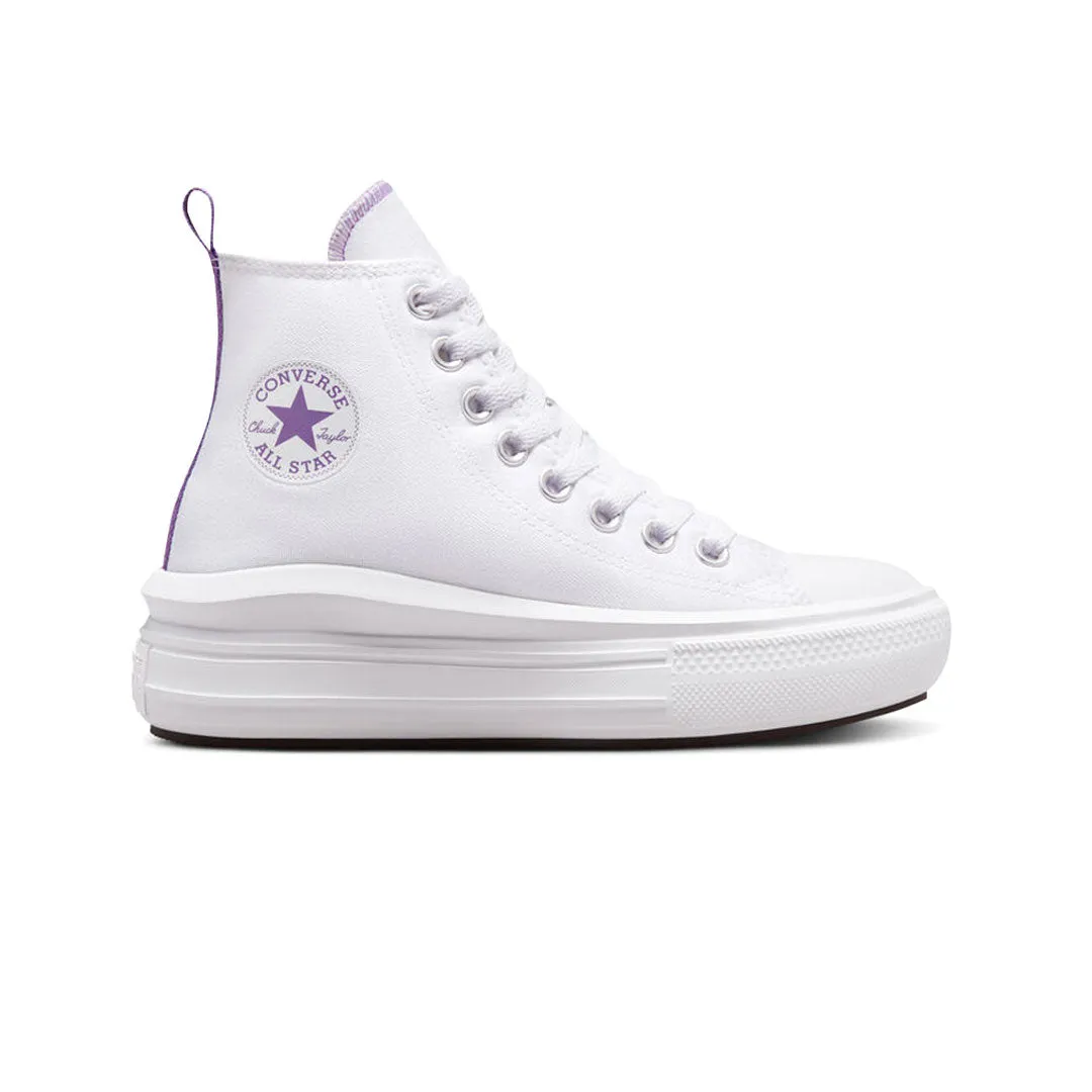 Converse - Kids' (Junior) Chuck Taylor All Star Move High Top Shoes (A03667C)