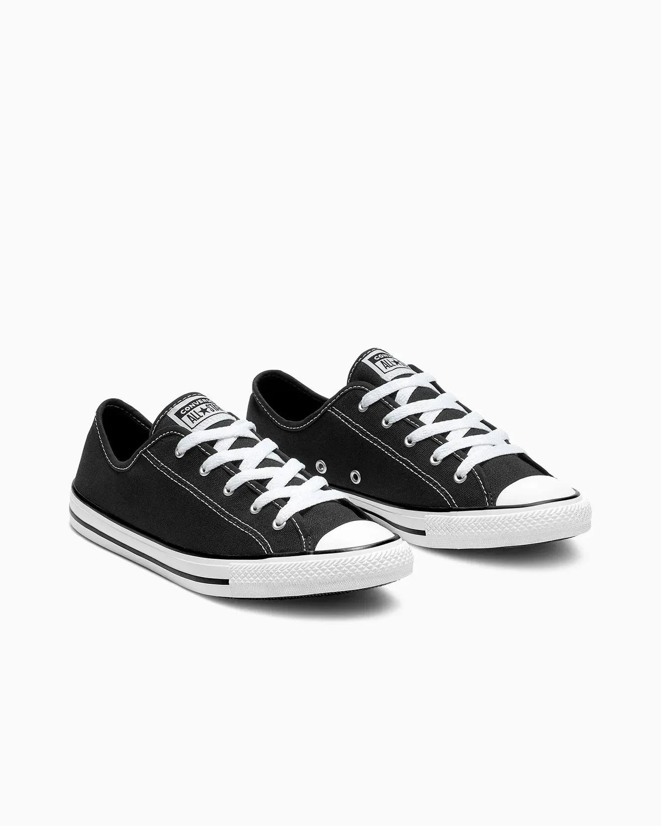 CONVERSE WOMEN'S CHUCK TAYLOR ALL-STAR DANITY BLACK/WHITE SNEAKER SHOES