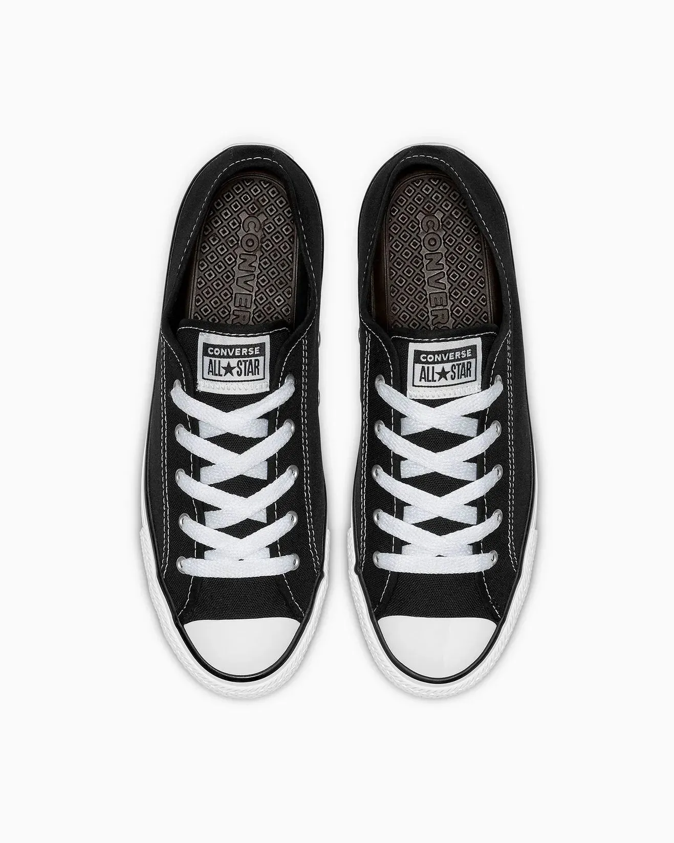 CONVERSE WOMEN'S CHUCK TAYLOR ALL-STAR DANITY BLACK/WHITE SNEAKER SHOES