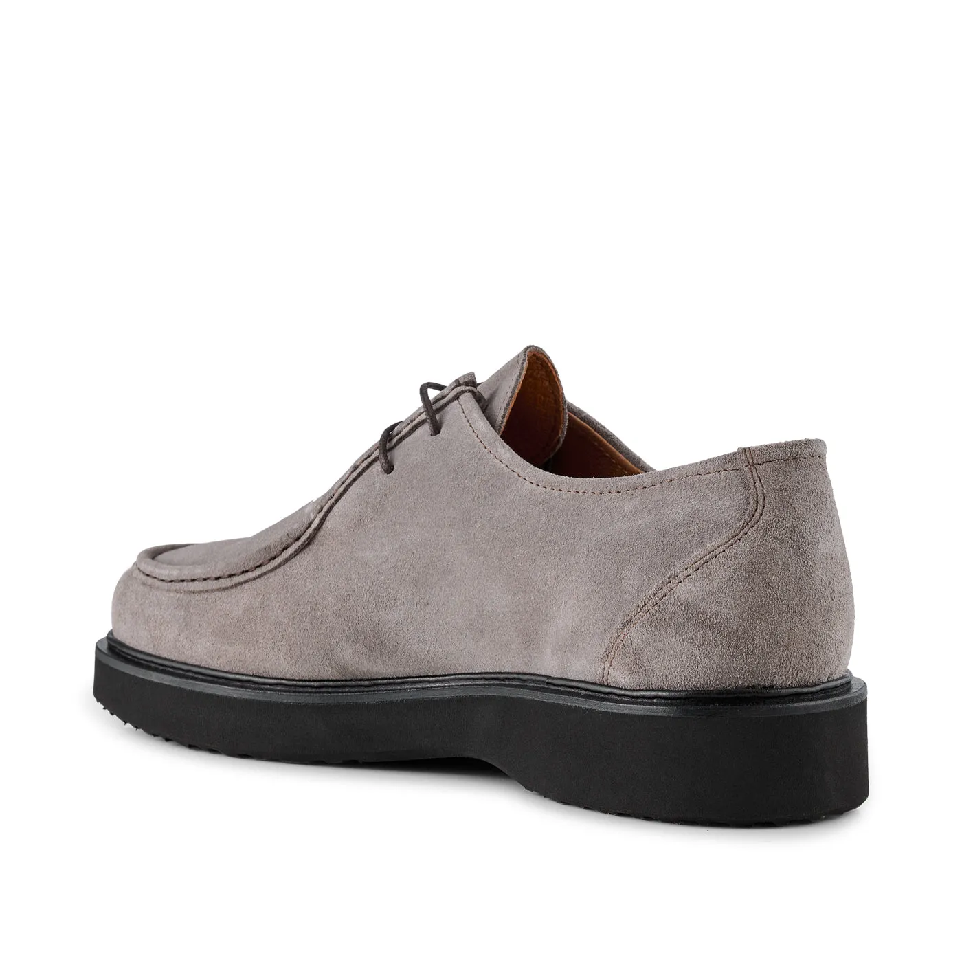 Cosmos apron shoe suede - TAUPE