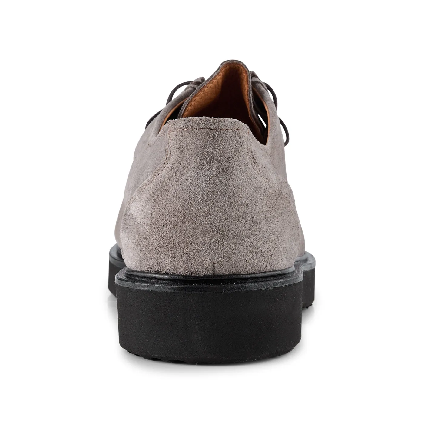 Cosmos apron shoe suede - TAUPE