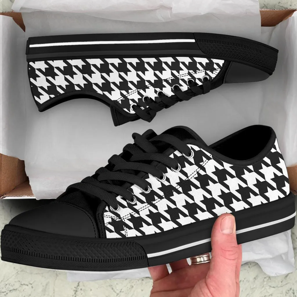 Custom Sneakers-Black and White Series 105