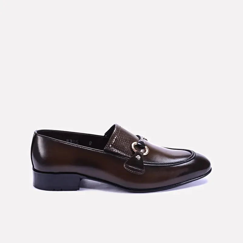 Douglas Brown Loafer Dress Shoes 0111125